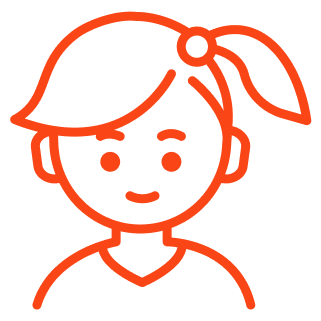 Picto fille enfant