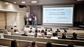 Conférence lors de la Summer School