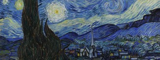 Van Gogh, The Starry Night - Public domain