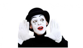 Photo d'un mime