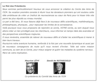 Le mot des Présidents