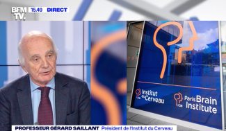 Le Professeur Gérard Saillant en direct sur BFM TV