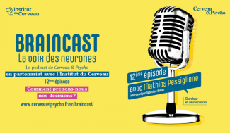 Affiche du Braincast #12 - Mathias Pessiglione : comment prenons-nous nos décisions ?