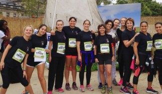 Les Equipes de Marie-Claude Potier et de Claire Wyart courent La Parisienne