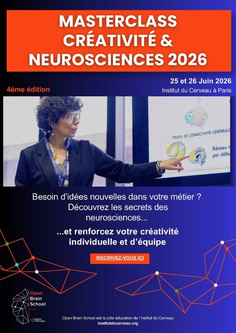 Programme de la Masterclass Créativité & Neurosciences 2026